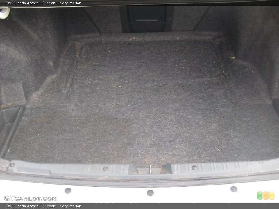 Ivory Interior Trunk for the 1998 Honda Accord LX Sedan #60960837