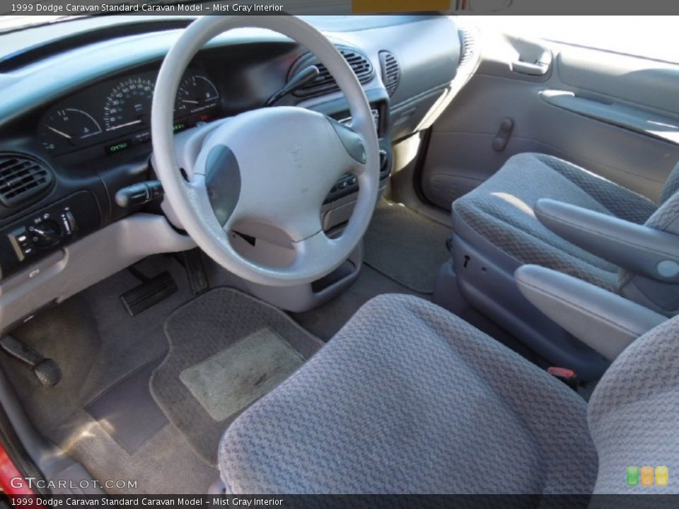 Mist Gray Interior Prime Interior for the 1999 Dodge Caravan  #60962448