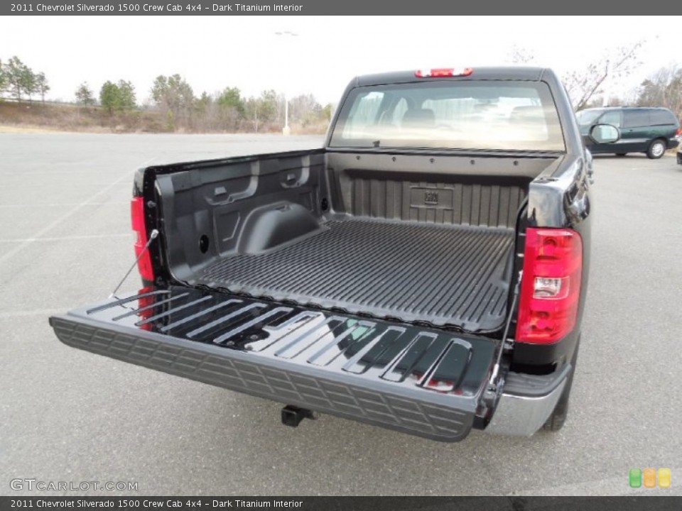 Dark Titanium Interior Trunk for the 2011 Chevrolet Silverado 1500 Crew Cab 4x4 #60963780