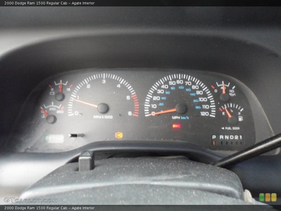 Agate Interior Gauges for the 2000 Dodge Ram 1500 Regular Cab #60963789
