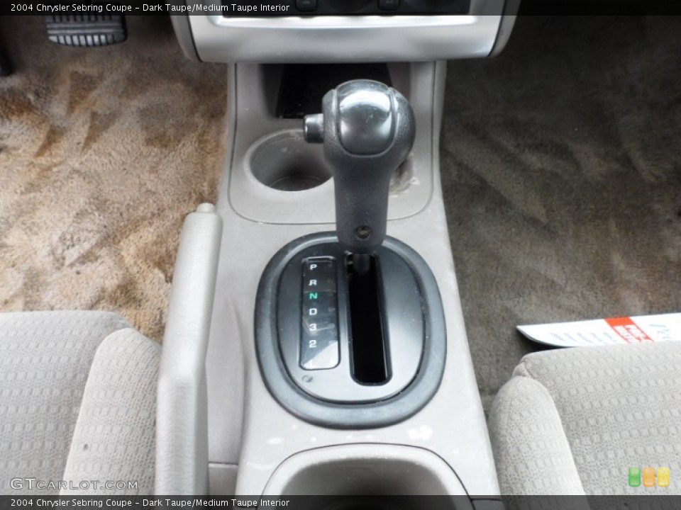 Dark Taupe/Medium Taupe Interior Transmission for the 2004 Chrysler Sebring Coupe #60964677