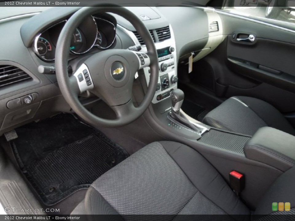 Ebony Interior Prime Interior for the 2012 Chevrolet Malibu LT #60964842