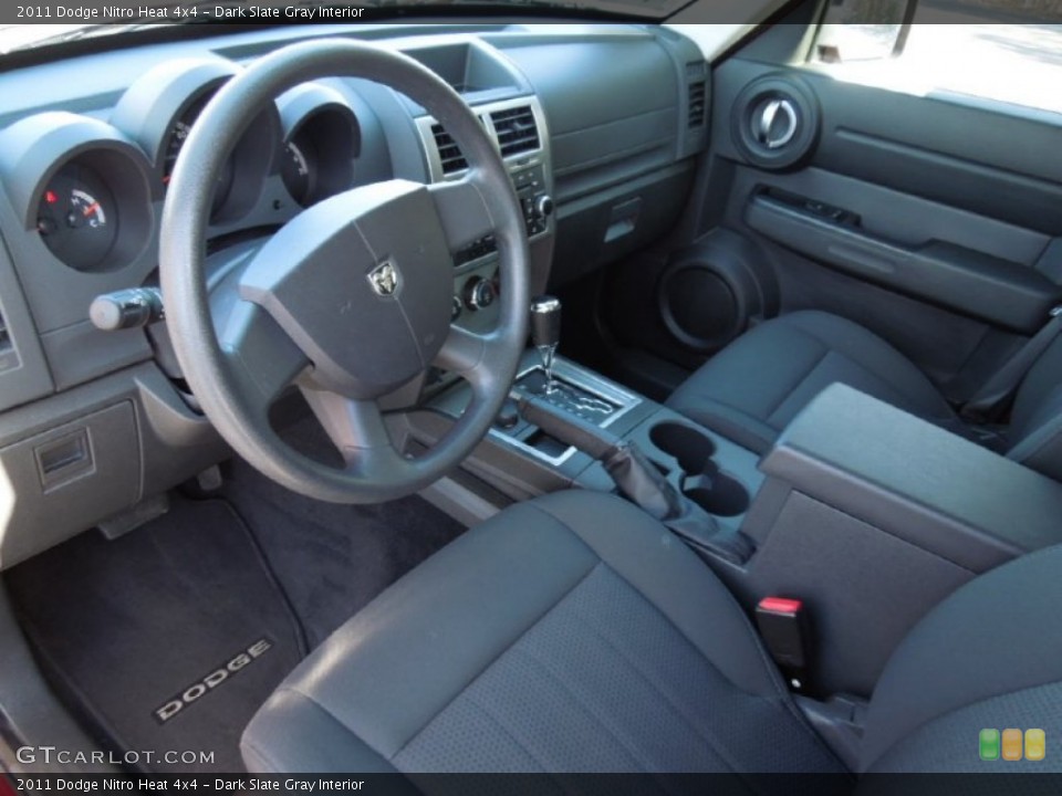 Dark Slate Gray Interior Prime Interior for the 2011 Dodge Nitro Heat 4x4 #60965673