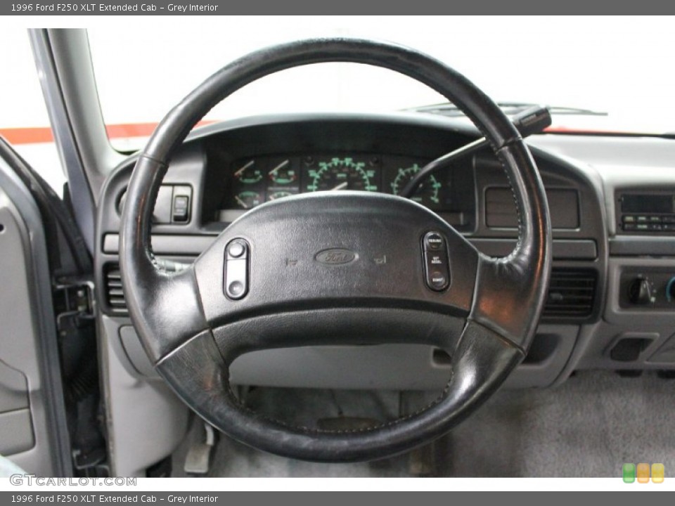 Grey Interior Steering Wheel for the 1996 Ford F250 XLT Extended Cab #60969651