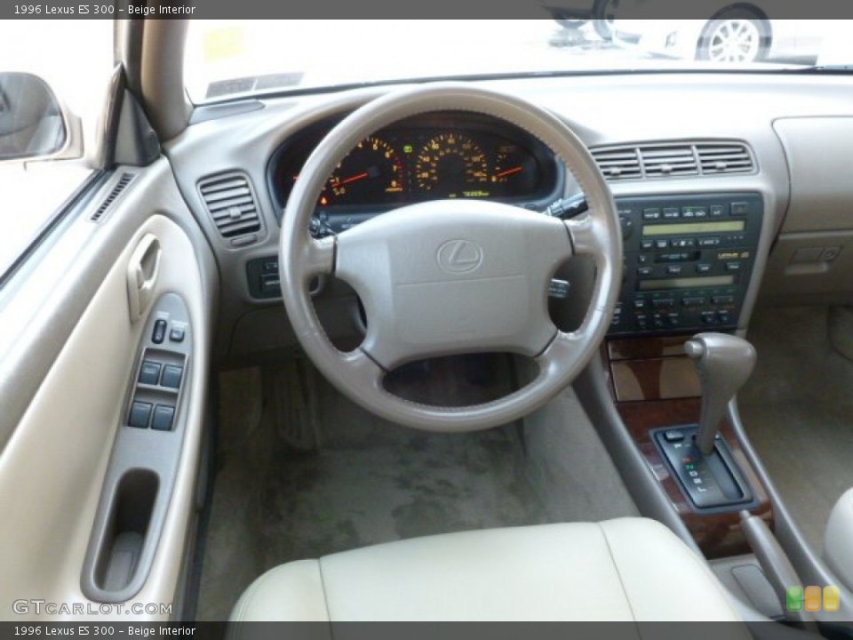 Beige Interior Dashboard for the 1996 Lexus ES 300 #60970671