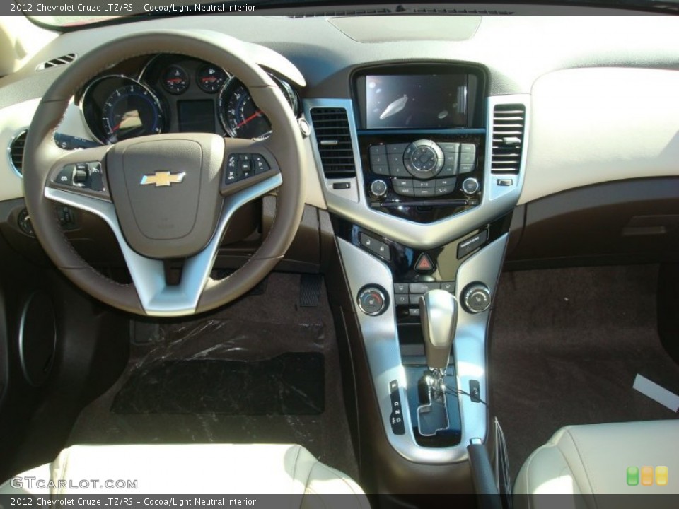 Cocoa/Light Neutral Interior Dashboard for the 2012 Chevrolet Cruze LTZ/RS #60974545