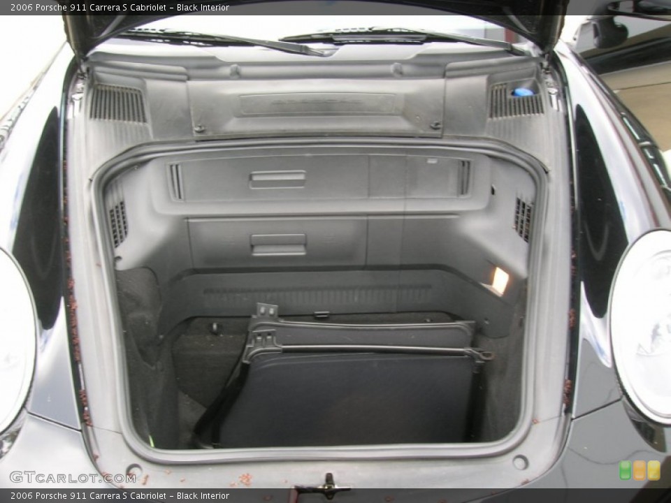 Black Interior Trunk for the 2006 Porsche 911 Carrera S Cabriolet #60974565