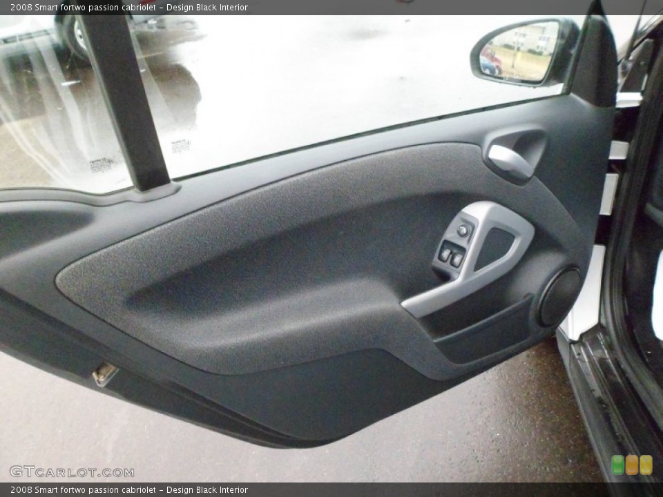 Design Black Interior Door Panel for the 2008 Smart fortwo passion cabriolet #60975006