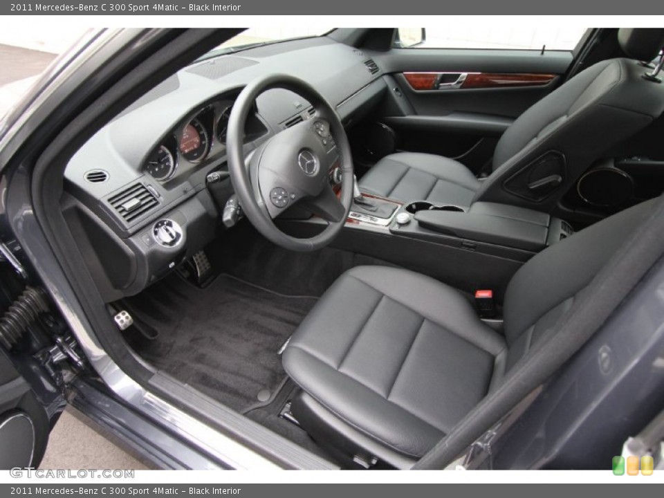 Black Interior Photo for the 2011 Mercedes-Benz C 300 Sport 4Matic #60977365