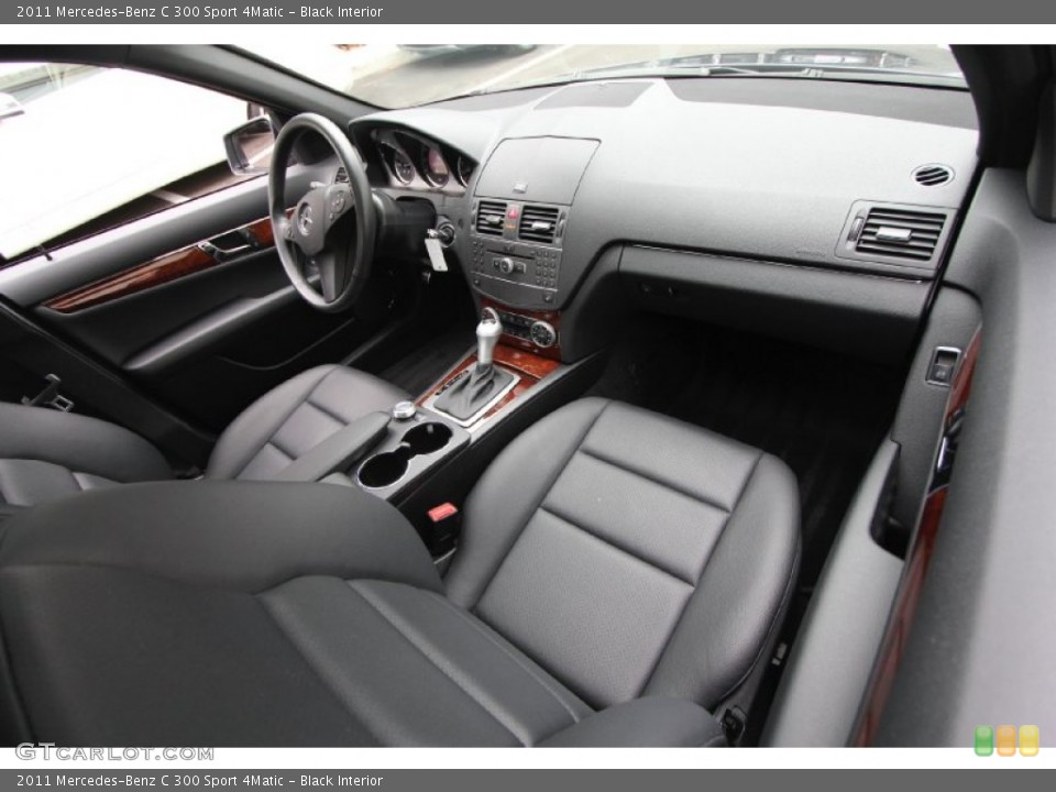Black Interior Dashboard for the 2011 Mercedes-Benz C 300 Sport 4Matic #60977374