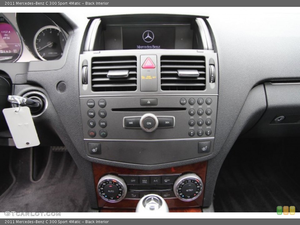 Black Interior Controls for the 2011 Mercedes-Benz C 300 Sport 4Matic #60977392