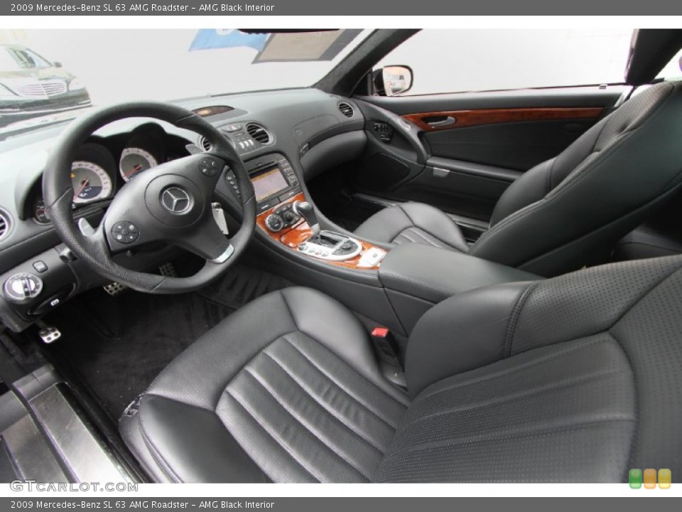 AMG Black Interior Photo for the 2009 Mercedes-Benz SL 63 AMG Roadster #60977674