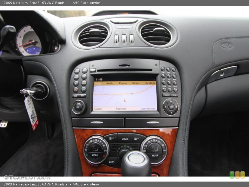 AMG Black Interior Controls for the 2009 Mercedes-Benz SL 63 AMG Roadster #60977692