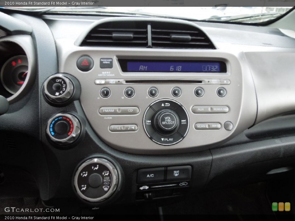 Gray Interior Dashboard for the 2010 Honda Fit  #60977764