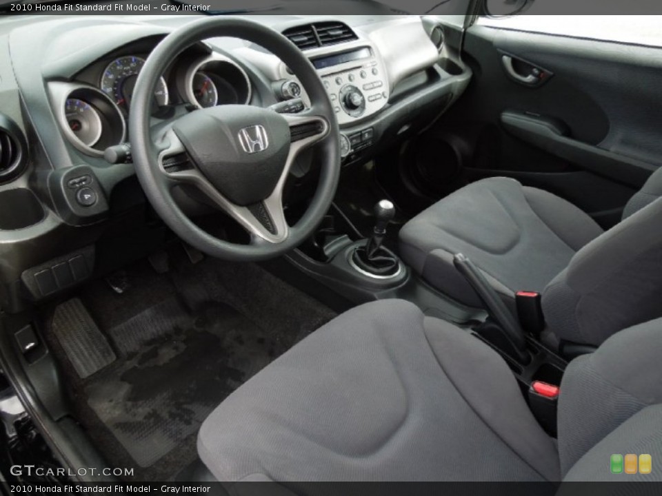 Gray Interior Photo for the 2010 Honda Fit  #60977893