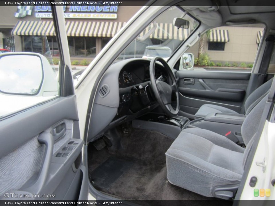 Gray Interior Photo for the 1994 Toyota Land Cruiser  #60978352