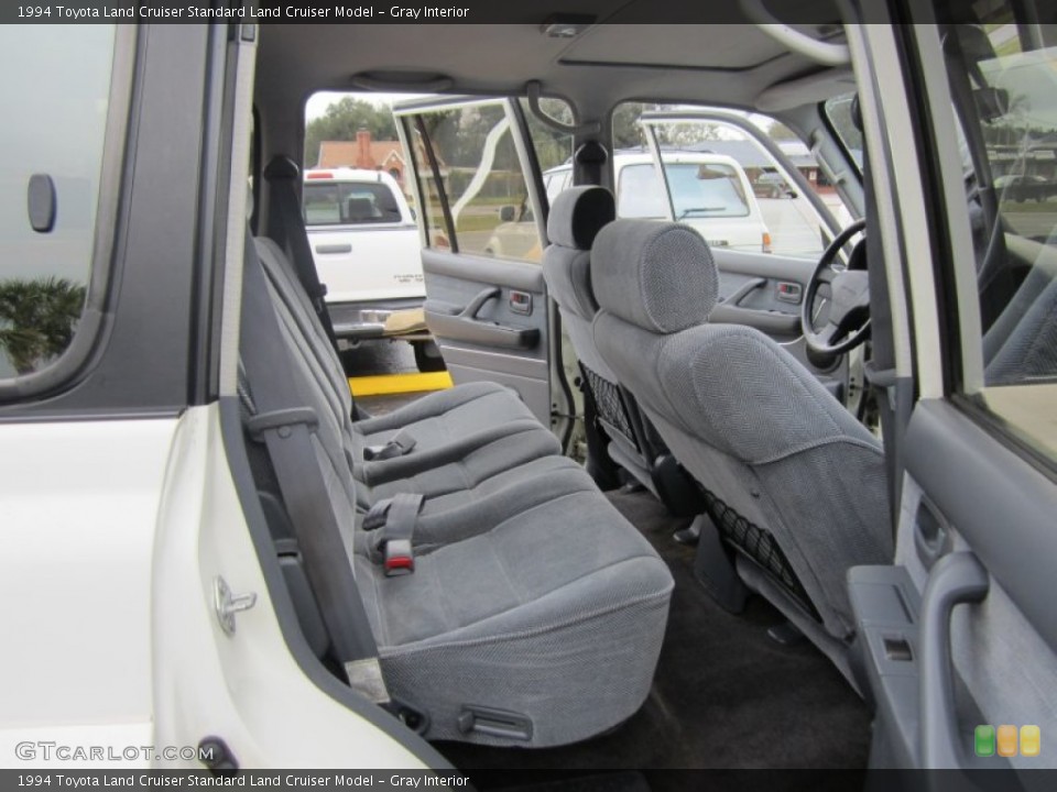 Gray Interior Photo for the 1994 Toyota Land Cruiser  #60978382