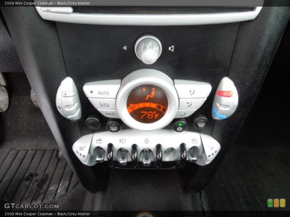 Black/Grey Interior Controls for the 2009 Mini Cooper Clubman #60978802