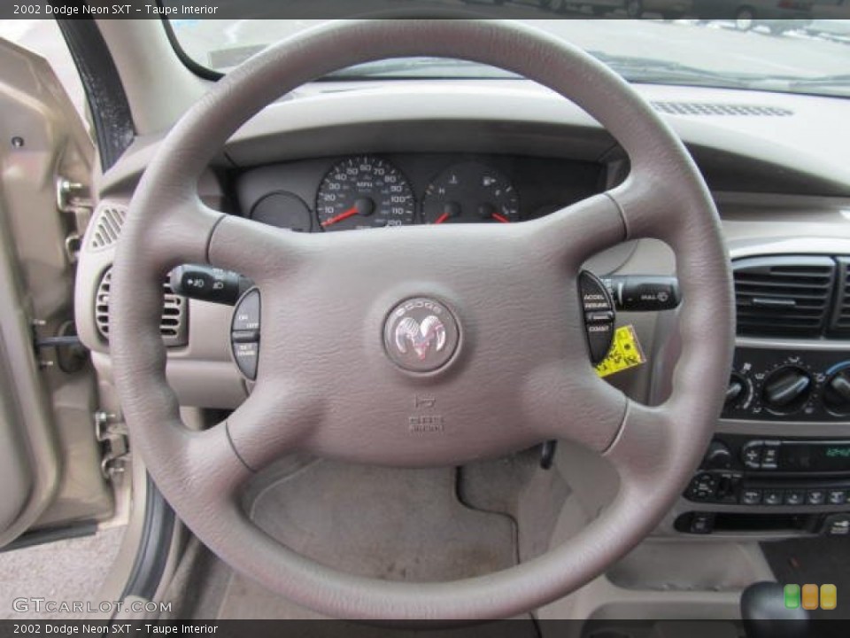 Taupe Interior Steering Wheel for the 2002 Dodge Neon SXT #60978826