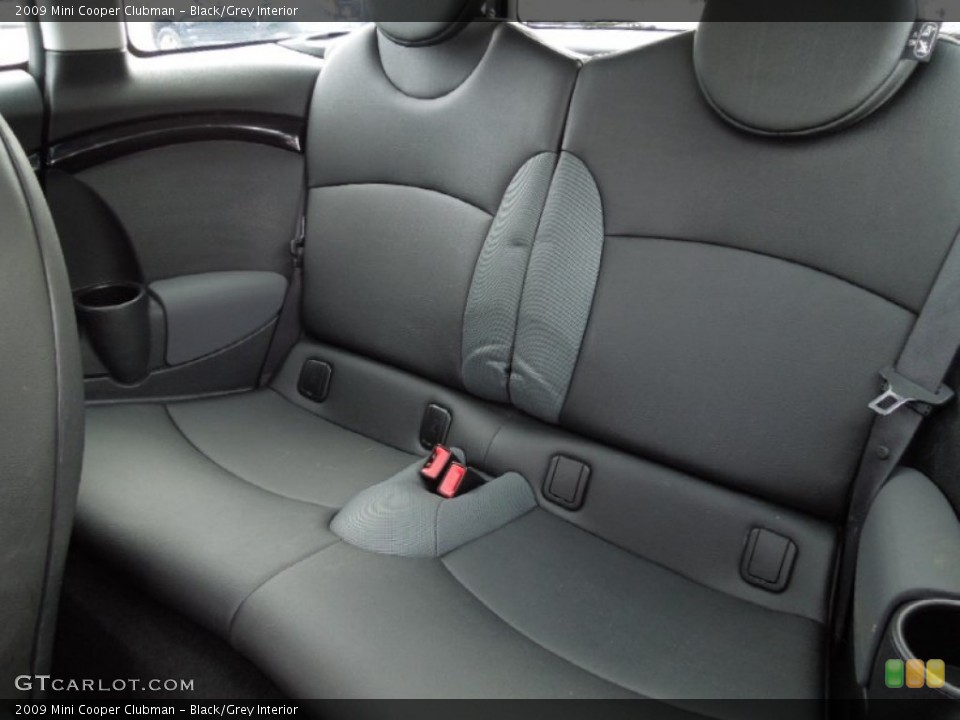 Black/Grey Interior Rear Seat for the 2009 Mini Cooper Clubman #60978847