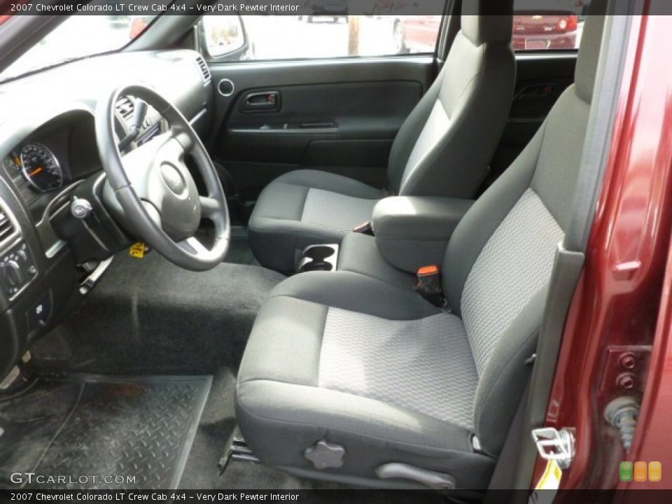 Very Dark Pewter Interior Photo for the 2007 Chevrolet Colorado LT Crew Cab 4x4 #60980397