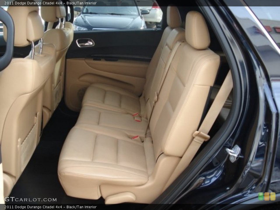 Black/Tan Interior Photo for the 2011 Dodge Durango Citadel 4x4 #60980530