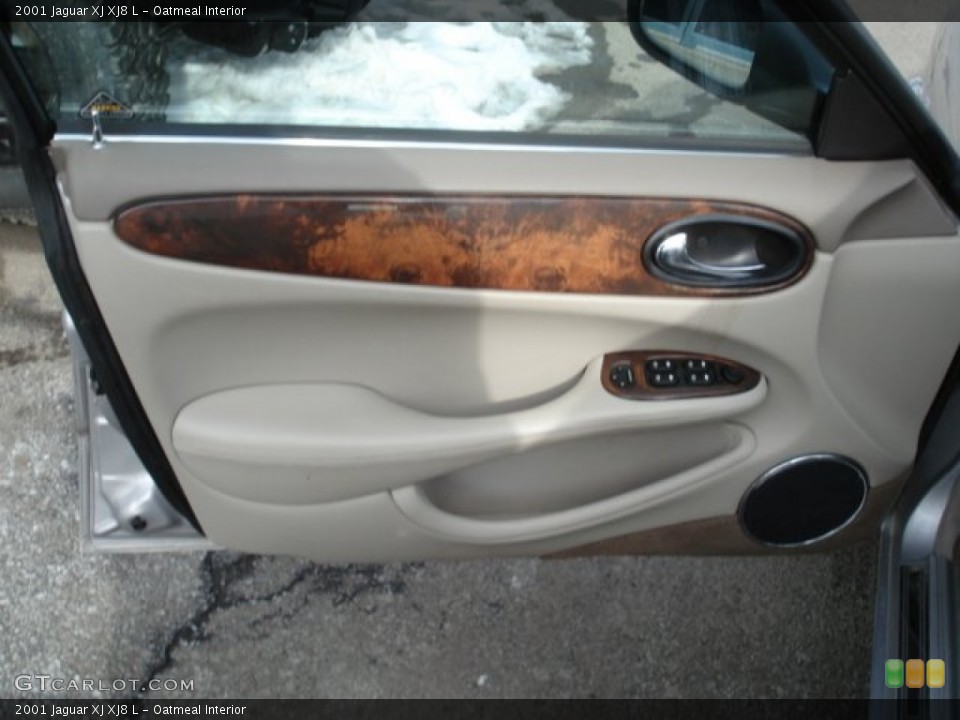 Oatmeal Interior Door Panel for the 2001 Jaguar XJ XJ8 L #60980737