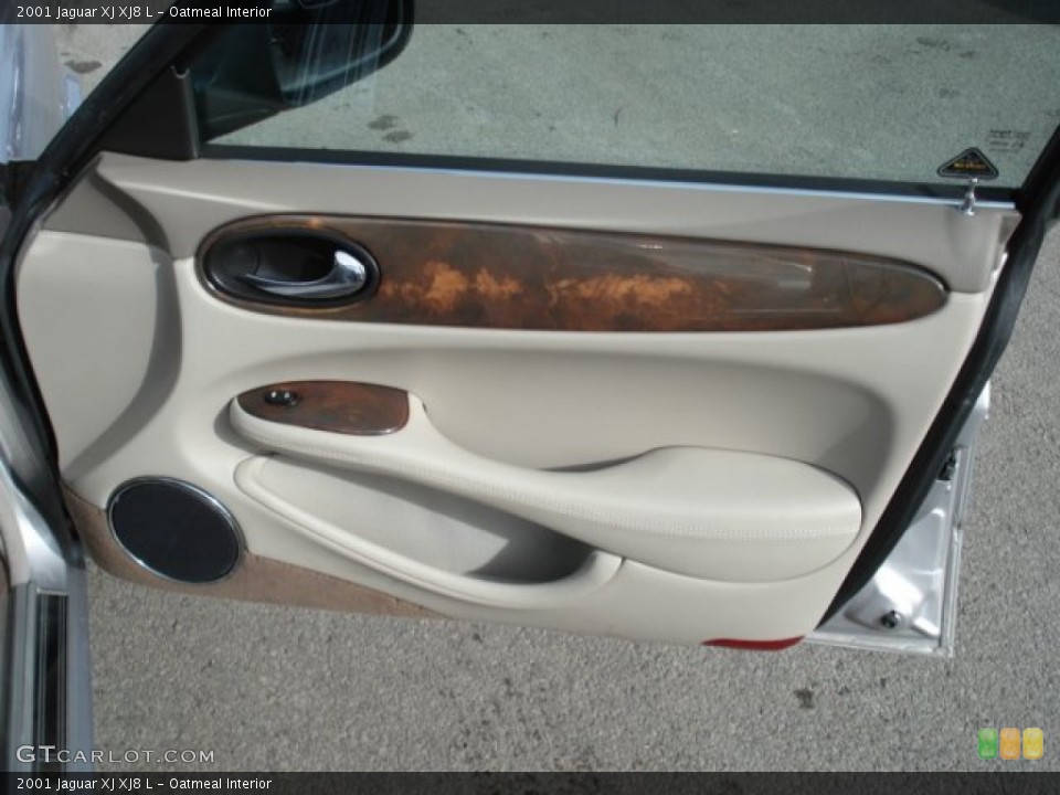Oatmeal Interior Door Panel for the 2001 Jaguar XJ XJ8 L #60980782