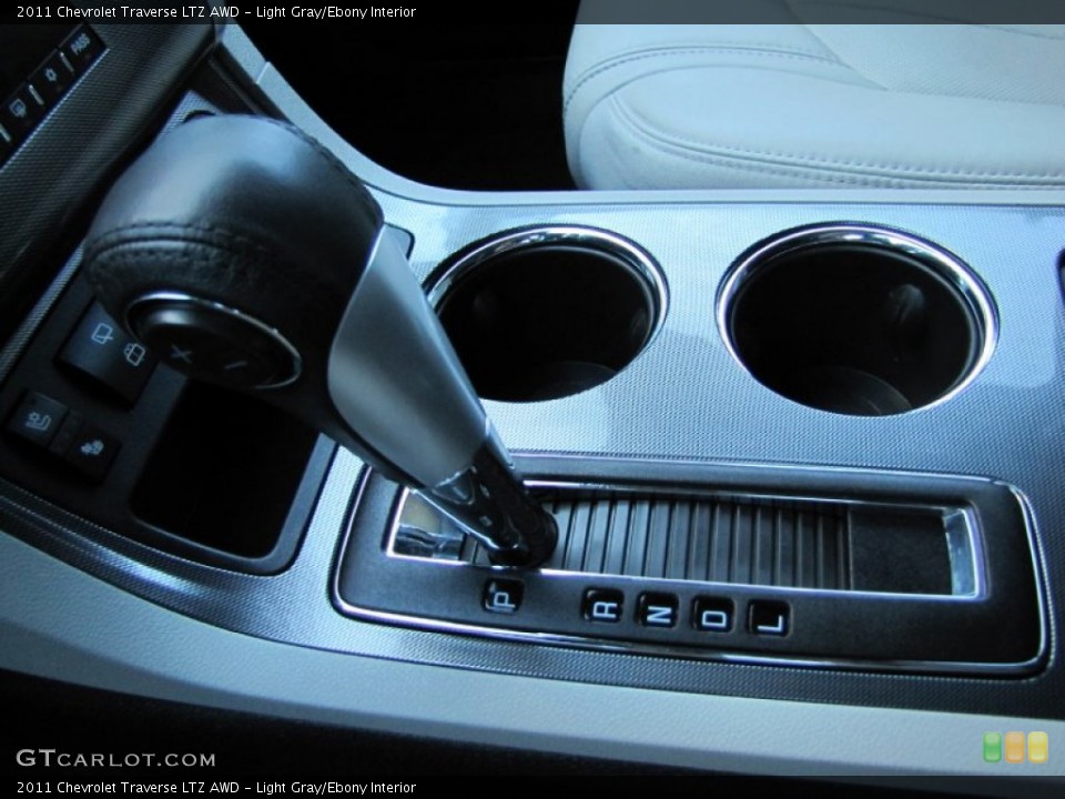 Light Gray/Ebony Interior Transmission for the 2011 Chevrolet Traverse LTZ AWD #60982294