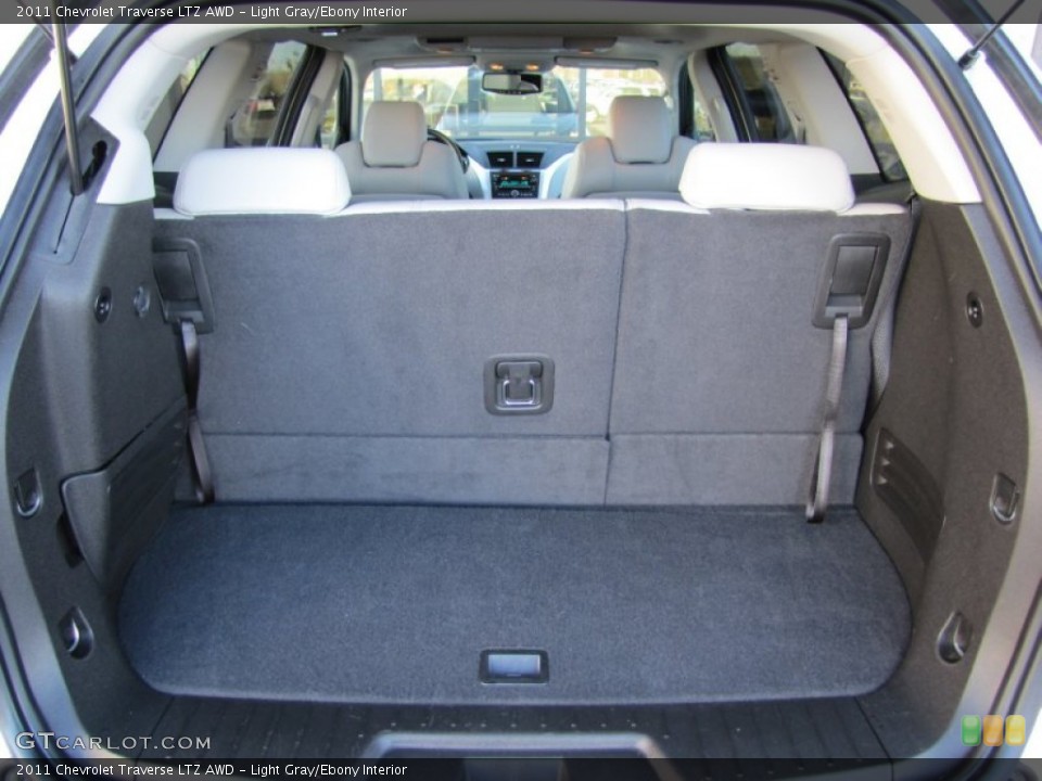 Light Gray/Ebony Interior Trunk for the 2011 Chevrolet Traverse LTZ AWD #60982410