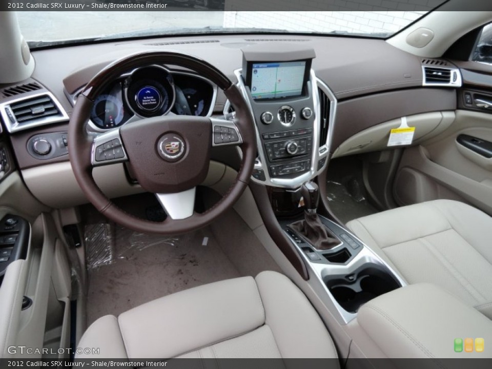 Shale/Brownstone Interior Prime Interior for the 2012 Cadillac SRX Luxury #60982675