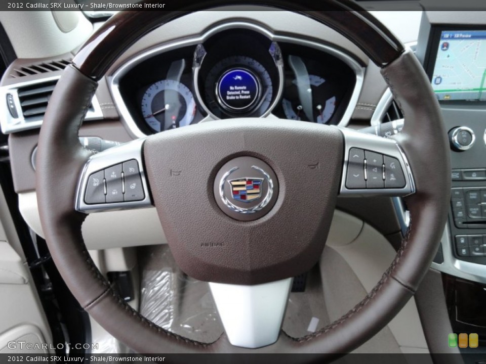 Shale/Brownstone Interior Steering Wheel for the 2012 Cadillac SRX Luxury #60982729