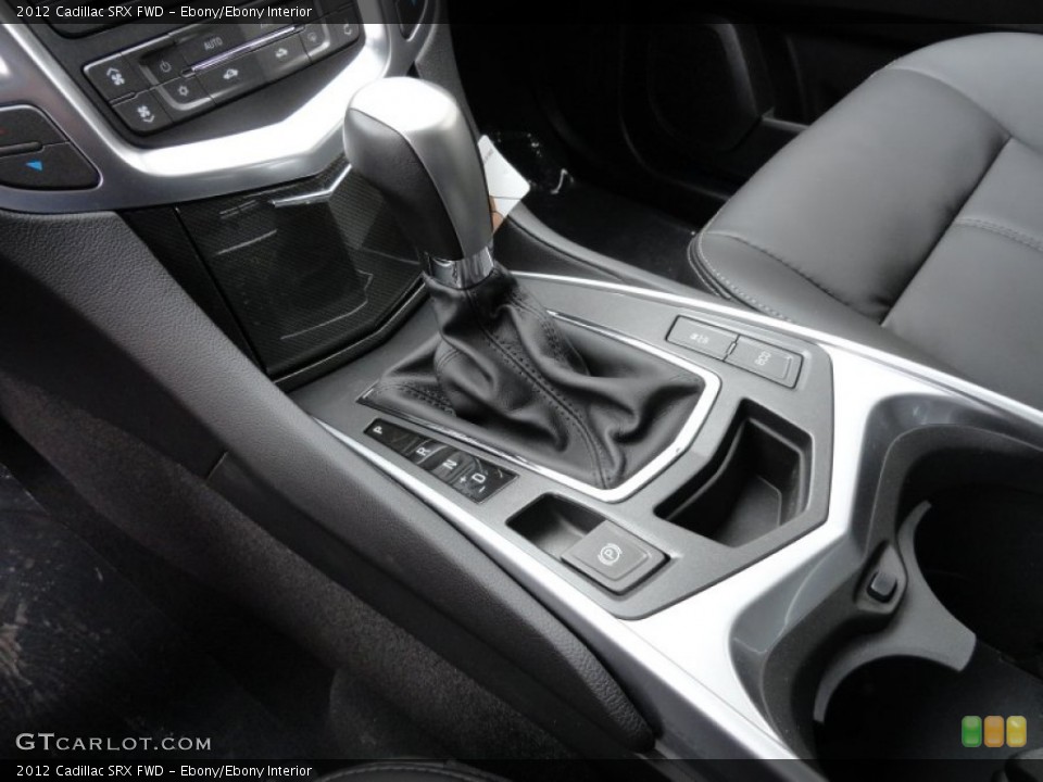 Ebony/Ebony Interior Transmission for the 2012 Cadillac SRX FWD #60982921