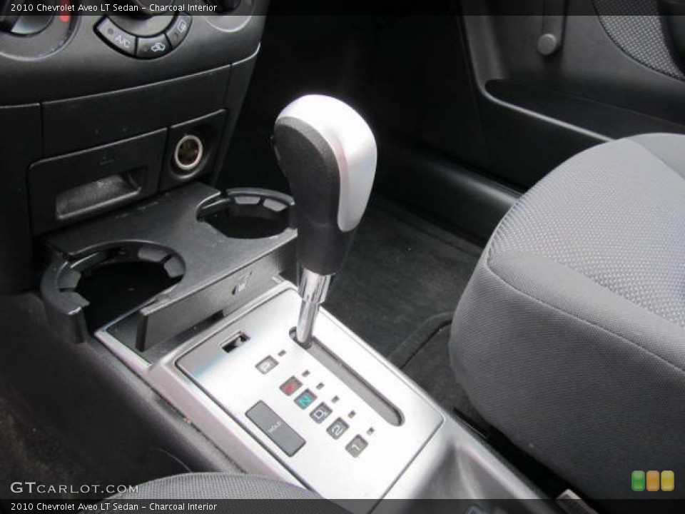 Charcoal Interior Transmission for the 2010 Chevrolet Aveo LT Sedan #60983200
