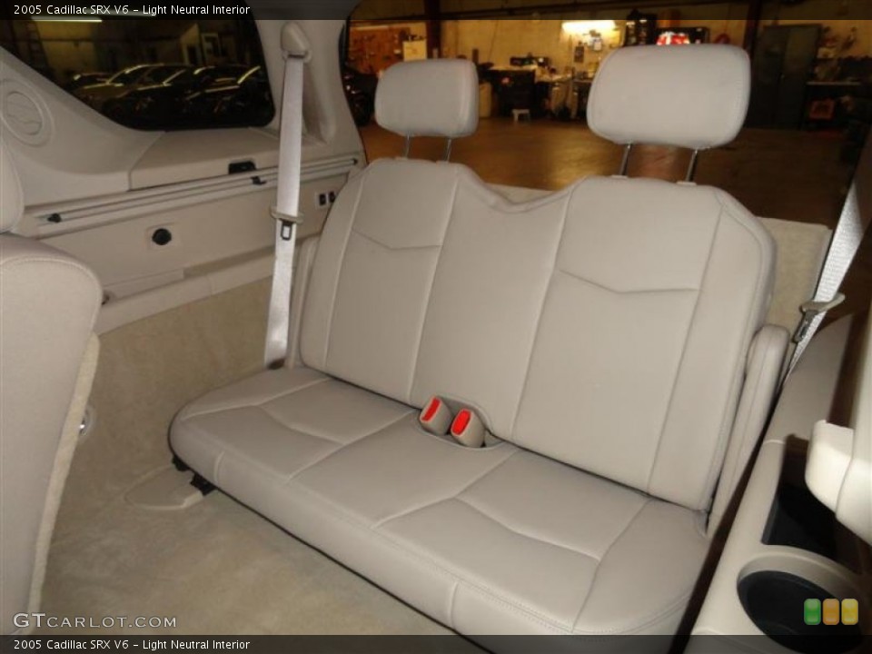 Light Neutral Interior Rear Seat for the 2005 Cadillac SRX V6 #60983446