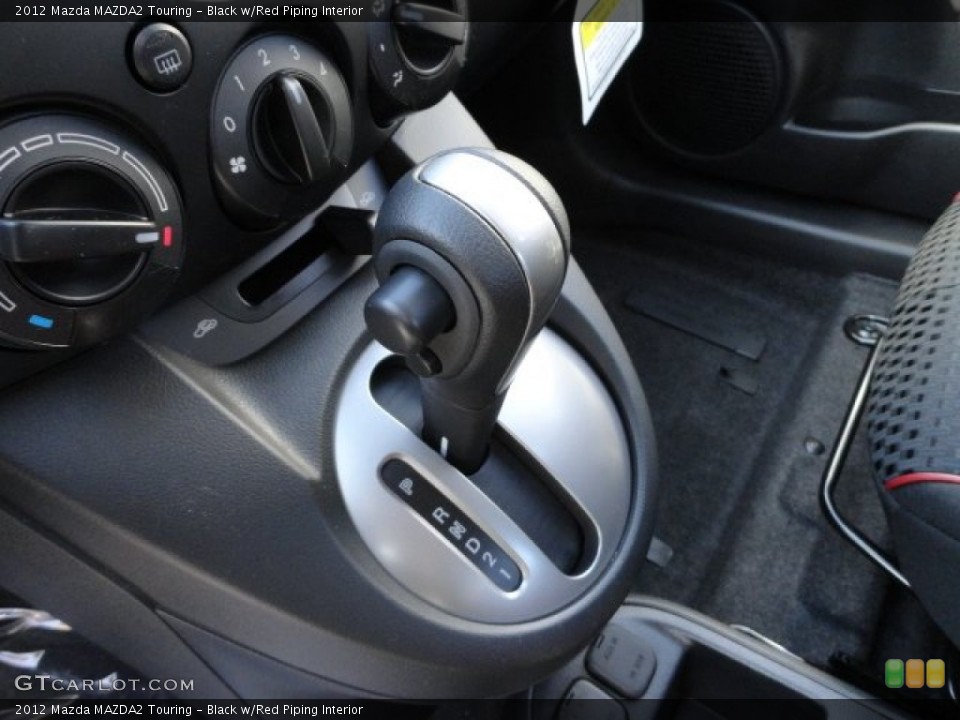Black w/Red Piping Interior Transmission for the 2012 Mazda MAZDA2 Touring #60984365