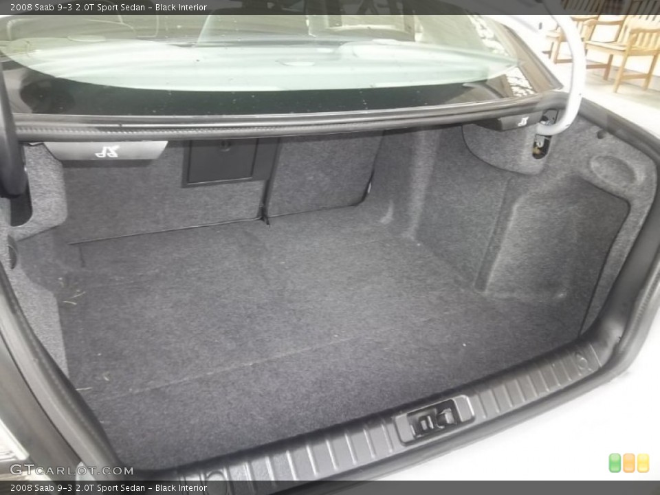 Black Interior Trunk for the 2008 Saab 9-3 2.0T Sport Sedan #60984973