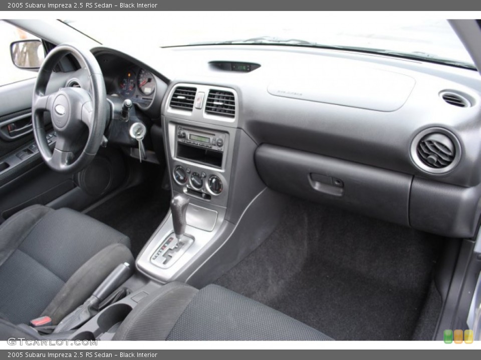 Black Interior Photo for the 2005 Subaru Impreza 2.5 RS Sedan #60985853