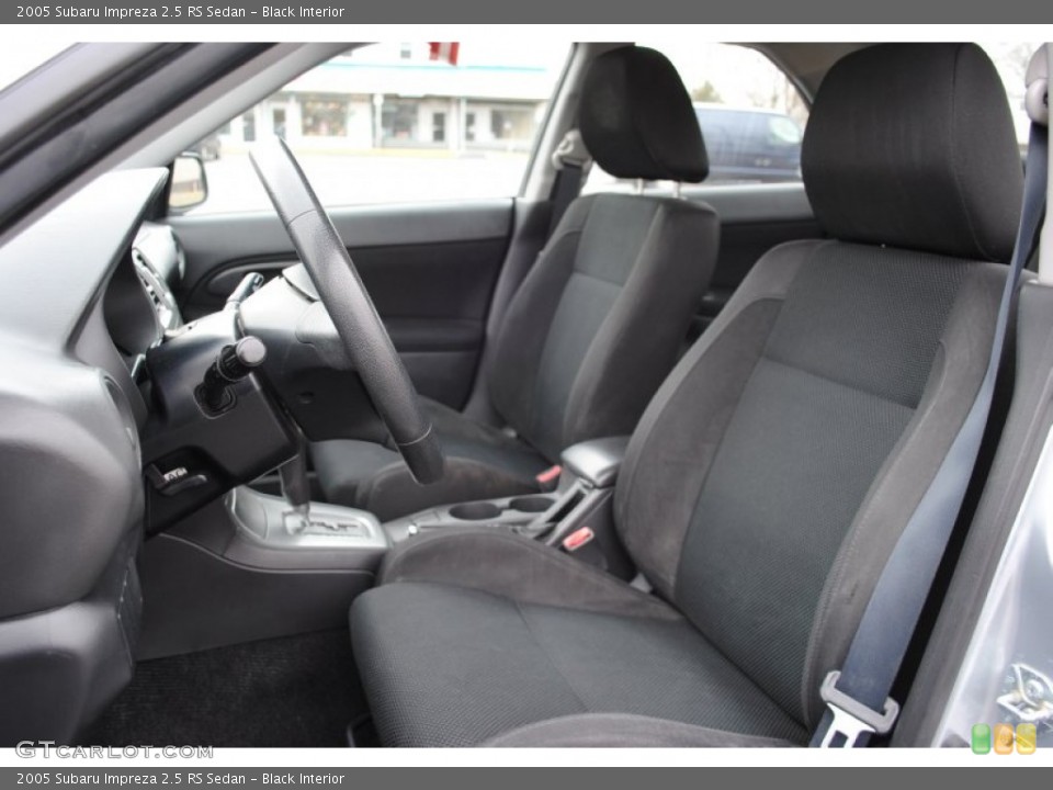 Black Interior Photo for the 2005 Subaru Impreza 2.5 RS Sedan #60985883