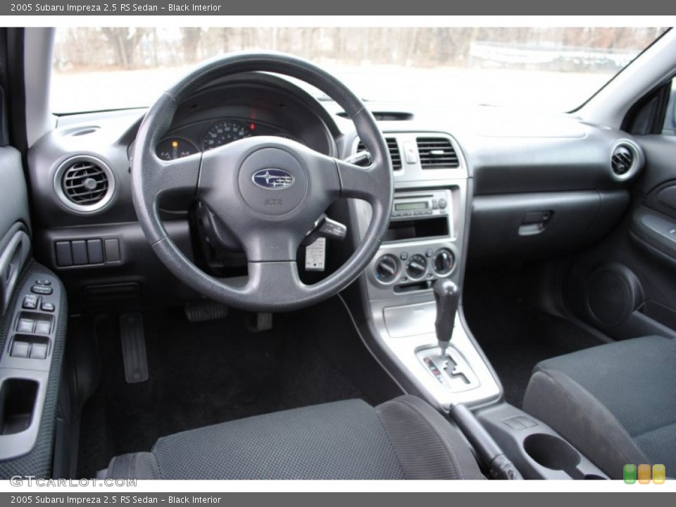 Black Interior Photo for the 2005 Subaru Impreza 2.5 RS Sedan #60985899