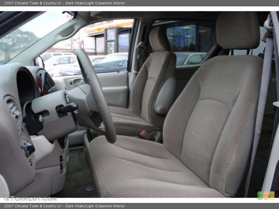 Dark Khaki/Light Graystone Interior Photo for the 2007 Chrysler Town & Country LX #60986020