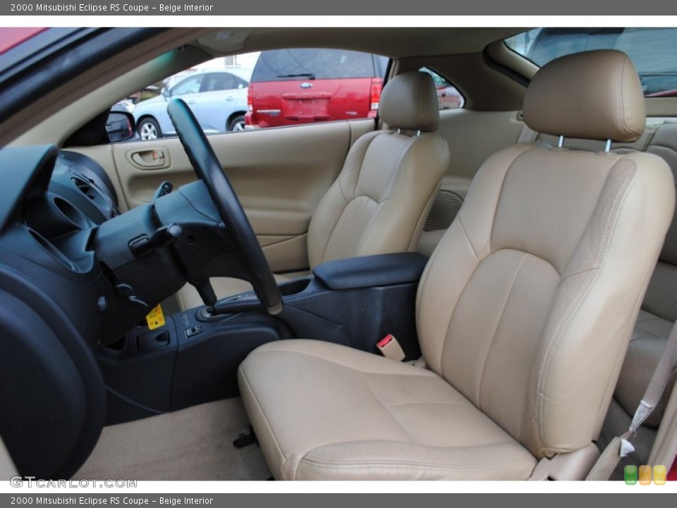 Beige Interior Photo for the 2000 Mitsubishi Eclipse RS Coupe #60986449
