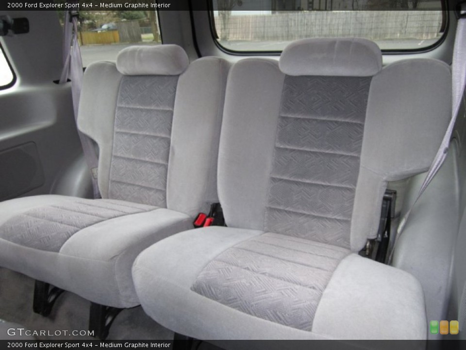 Medium Graphite Interior Rear Seat for the 2000 Ford Explorer Sport 4x4 #60986881