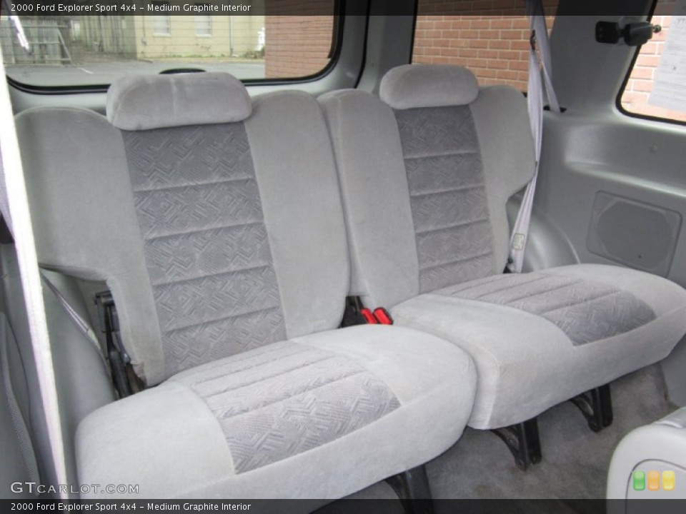 Medium Graphite Interior Rear Seat for the 2000 Ford Explorer Sport 4x4 #60986890