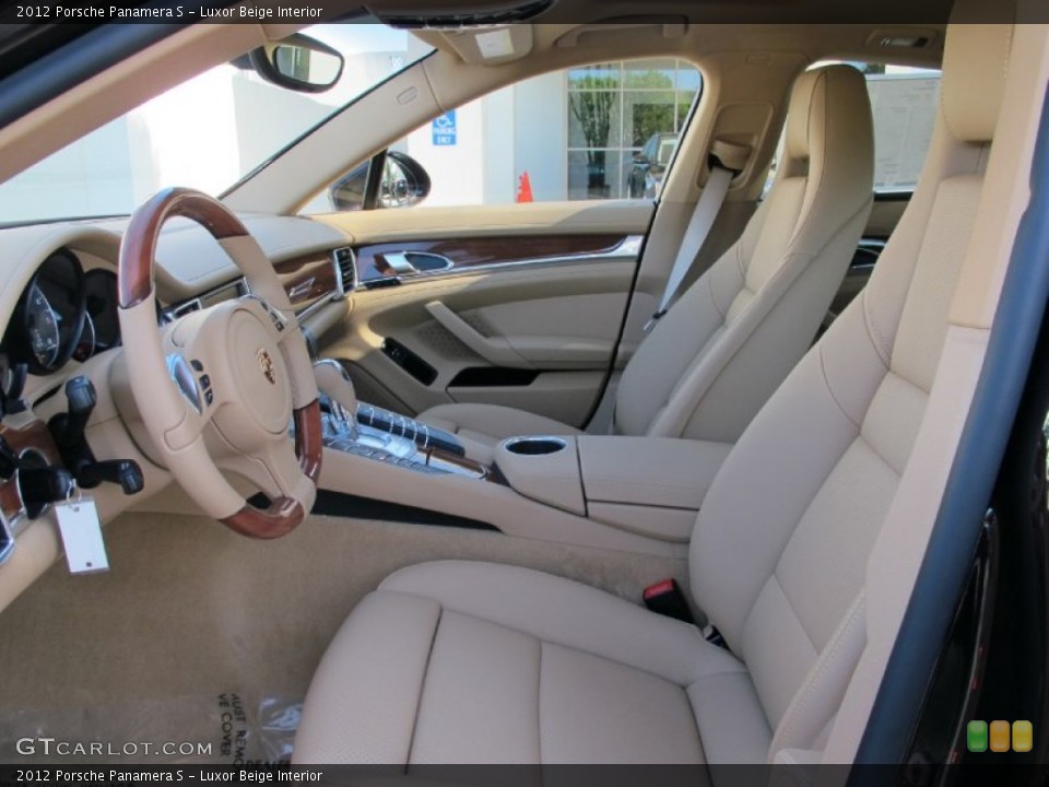 Luxor Beige Interior Photo for the 2012 Porsche Panamera S #60987013