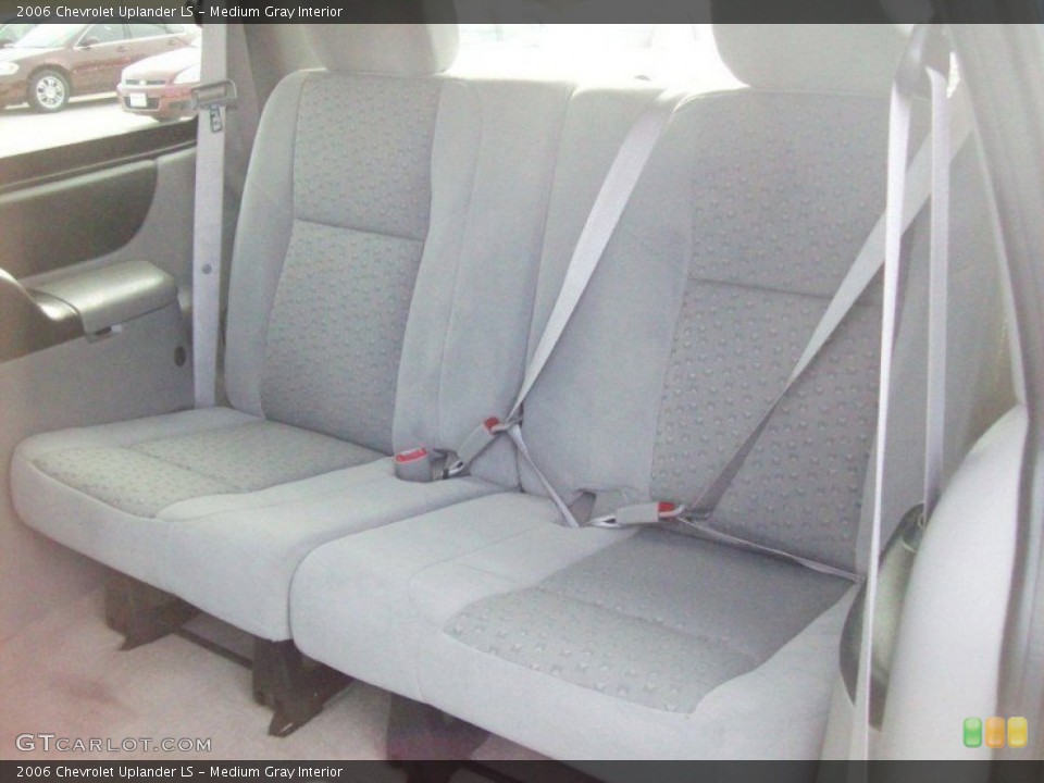 Medium Gray Interior Rear Seat for the 2006 Chevrolet Uplander LS #60987191