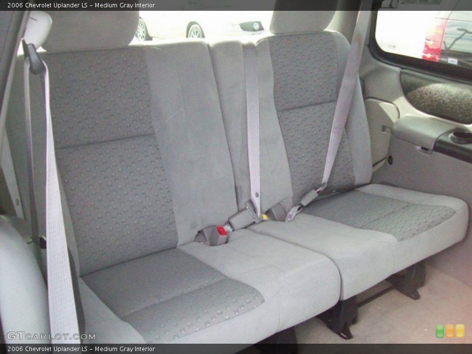 Medium Gray Interior Rear Seat for the 2006 Chevrolet Uplander LS #60987208