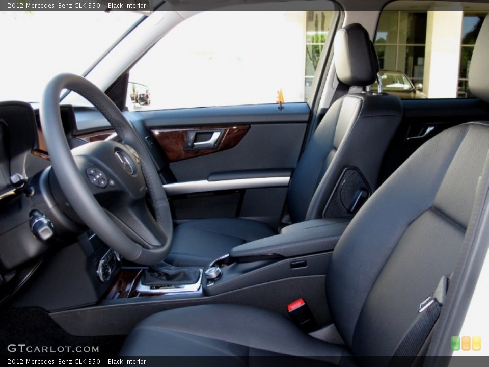 Black Interior Photo for the 2012 Mercedes-Benz GLK 350 #60987322