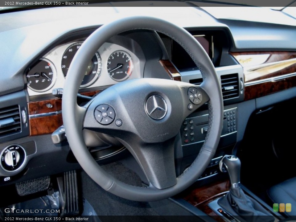 Black Interior Dashboard for the 2012 Mercedes-Benz GLK 350 #60987327
