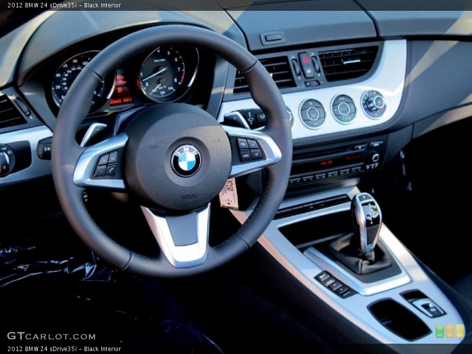 Black Interior Dashboard for the 2012 BMW Z4 sDrive35i #60987466